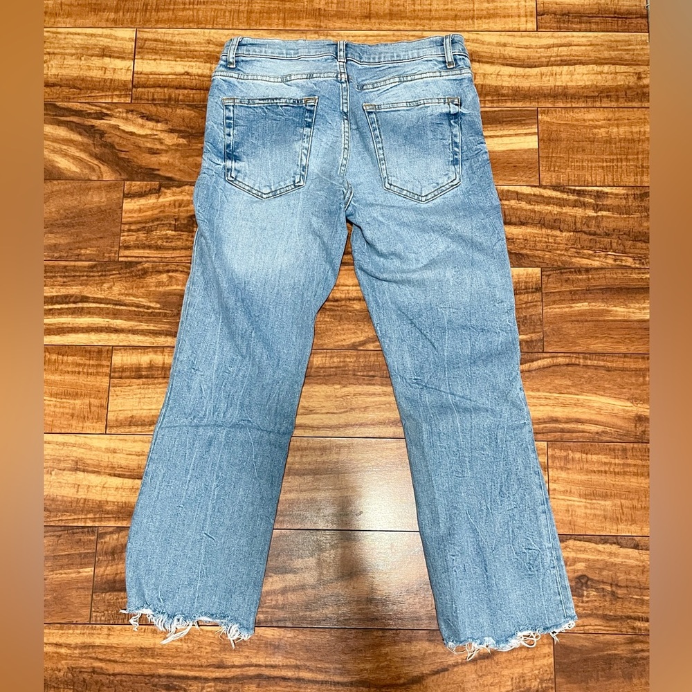 Zara Light Blue Denim Jeans - Picture 2 of 4